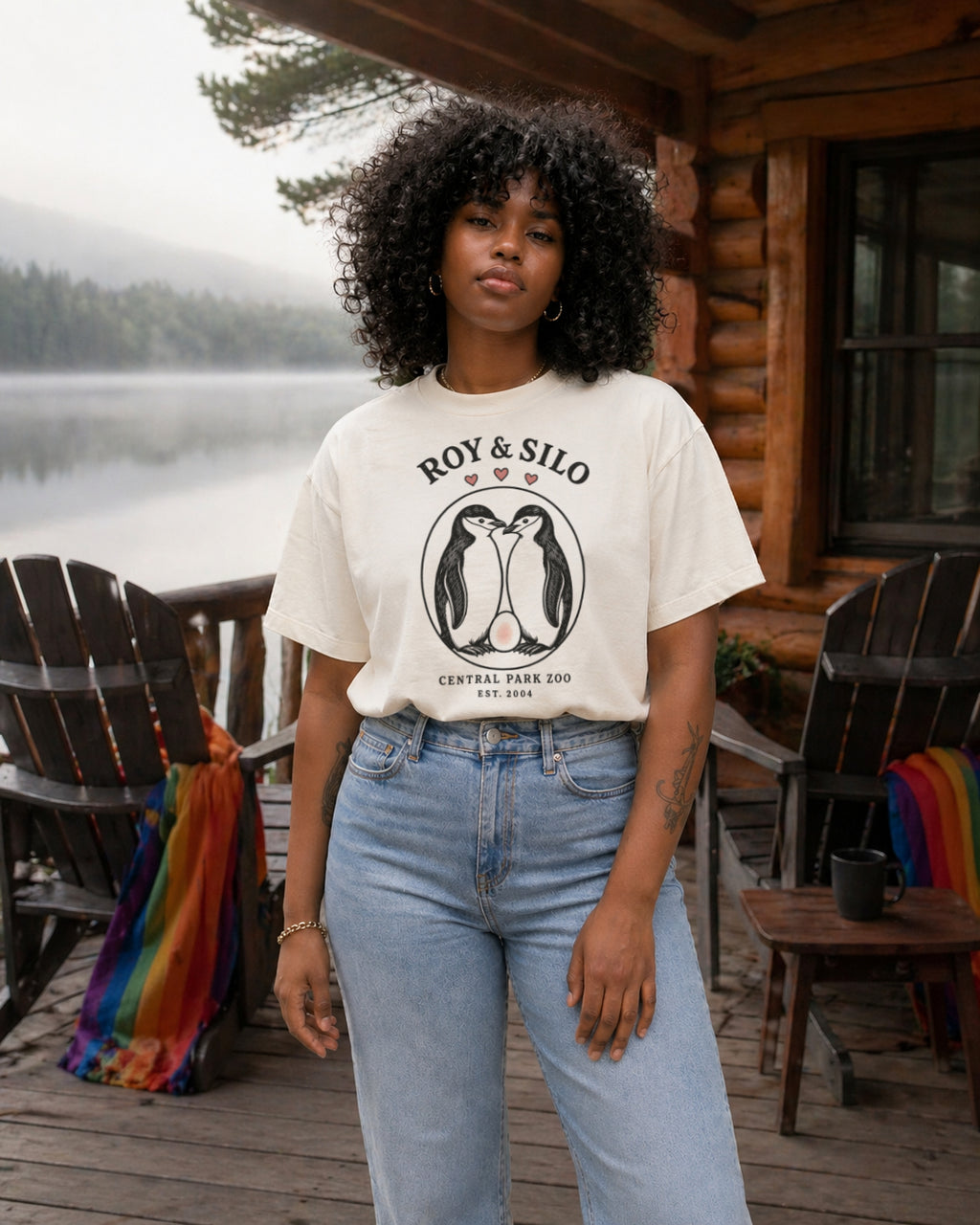 Roy & Silo A Love Story T-shirt