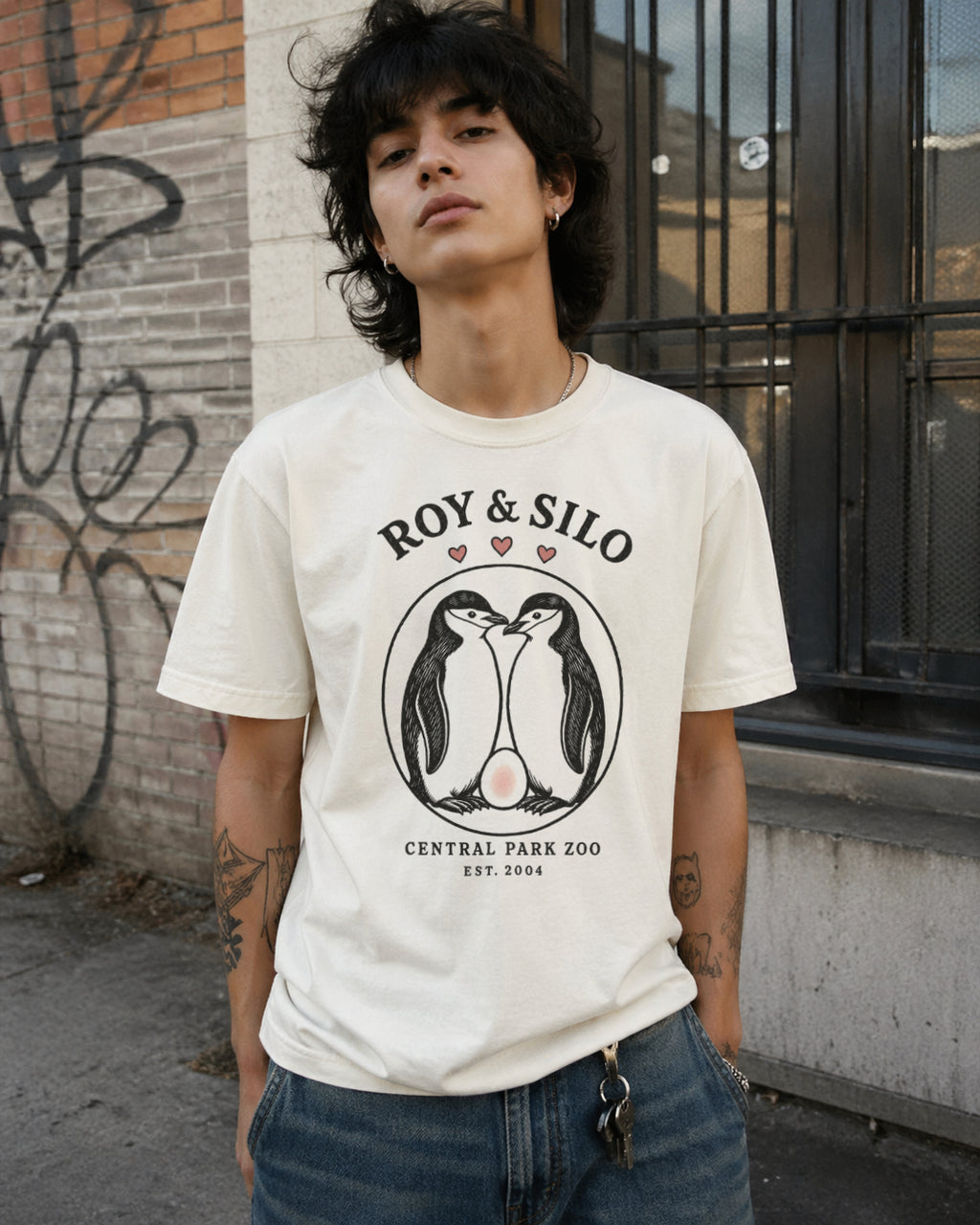 Roy & Silo A Love Story T-shirt